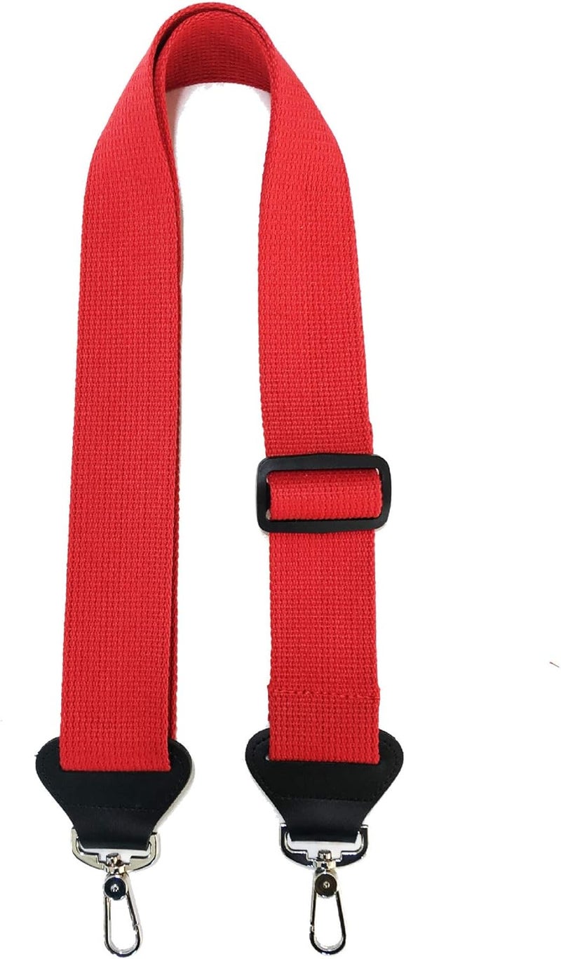 MoonEmbassy Banjo strap with Leather Ends and Metal Clips,2" Wide,Adjustable - Image 1